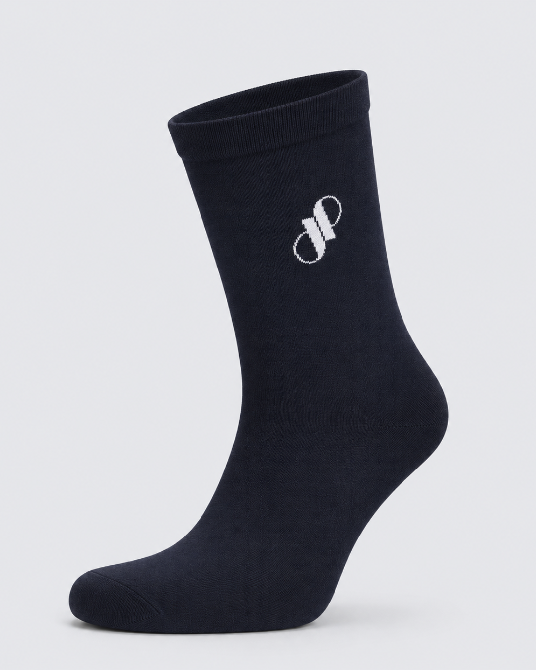 Pure Premium Long Socks In Navy