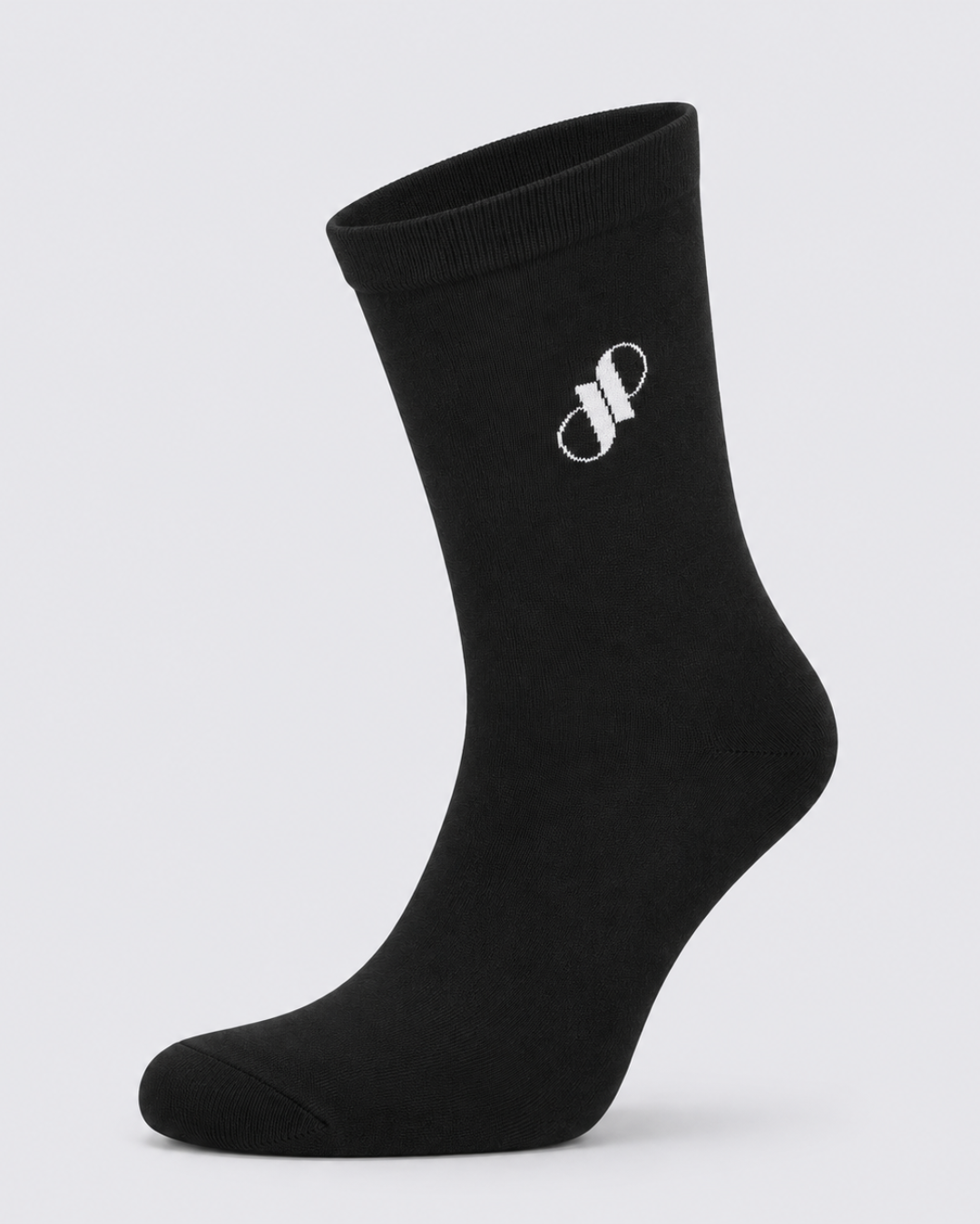 Pure Premium Long Socks In Black