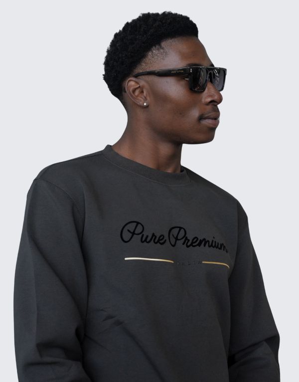 Pure Premium Caroza Sweater Dark Grey