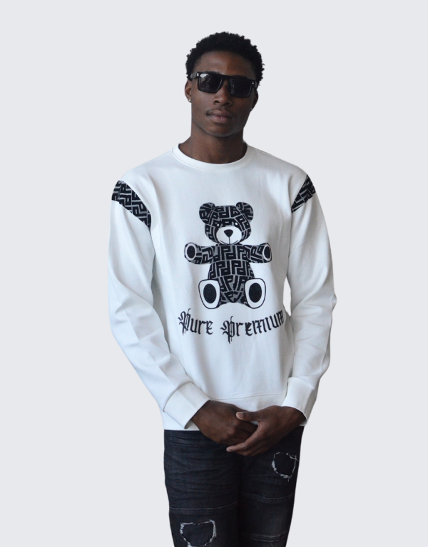Pure Premium Angela Sweater White
