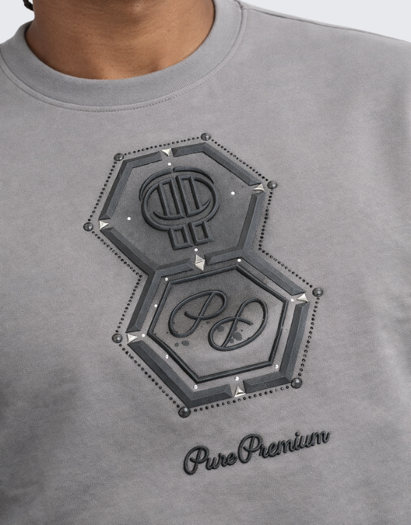 Pure Premium Amico Sweater D.Grey