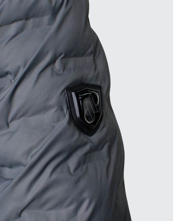 Pure Premium Flight Jacket In Grey For Men