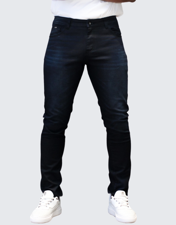 Pure Premium Lorenzo Slim Jeans In Blue Black Men