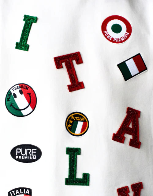 Pure Premium Brescia White Sweater