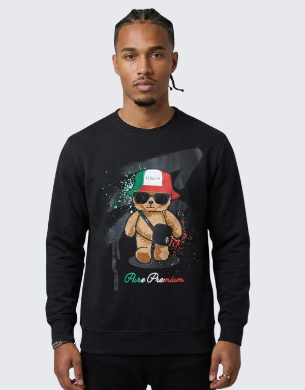 Pure Premium Vento Sweater Black