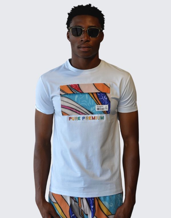 Pure Premium Vincint T-Shirt In White Men