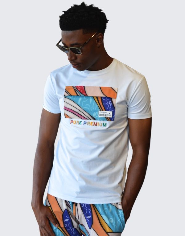 Pure Premium Vincint T-Shirt In White Men