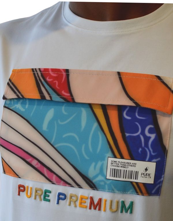 Pure Premium Vincint T-Shirt In White Men