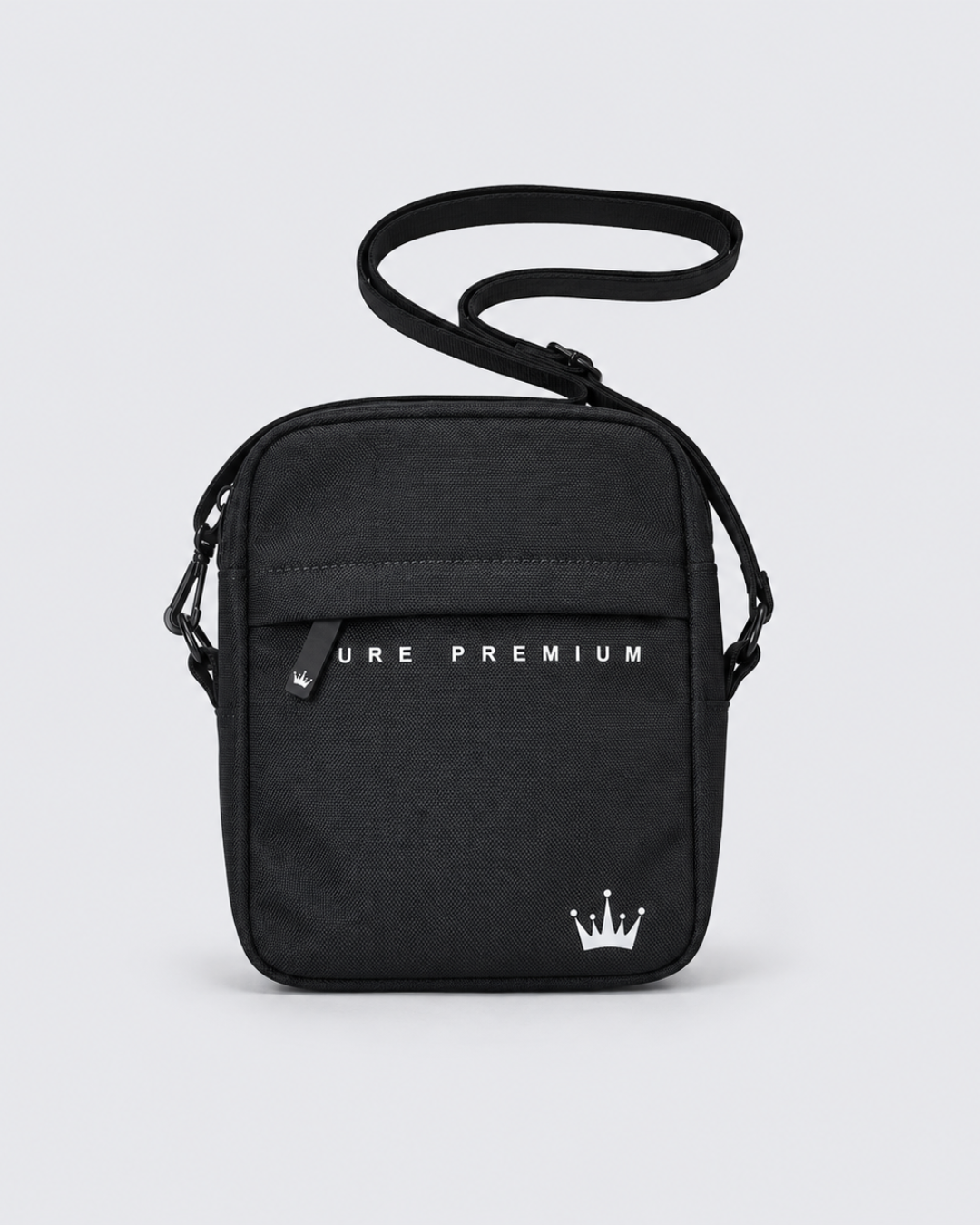 Pure Premium Medium Crossbody Bag In Black Men