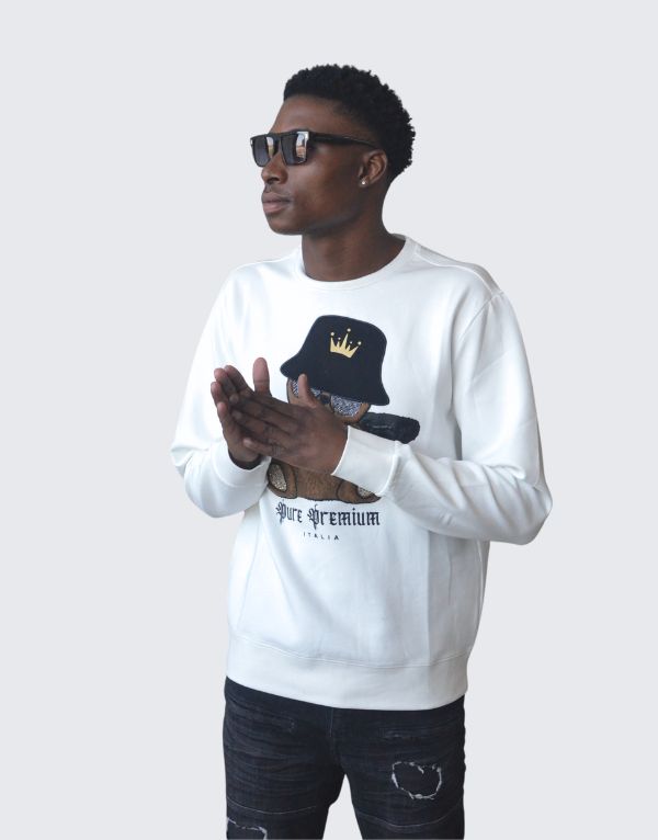 Pure Premium Namek Sweater White