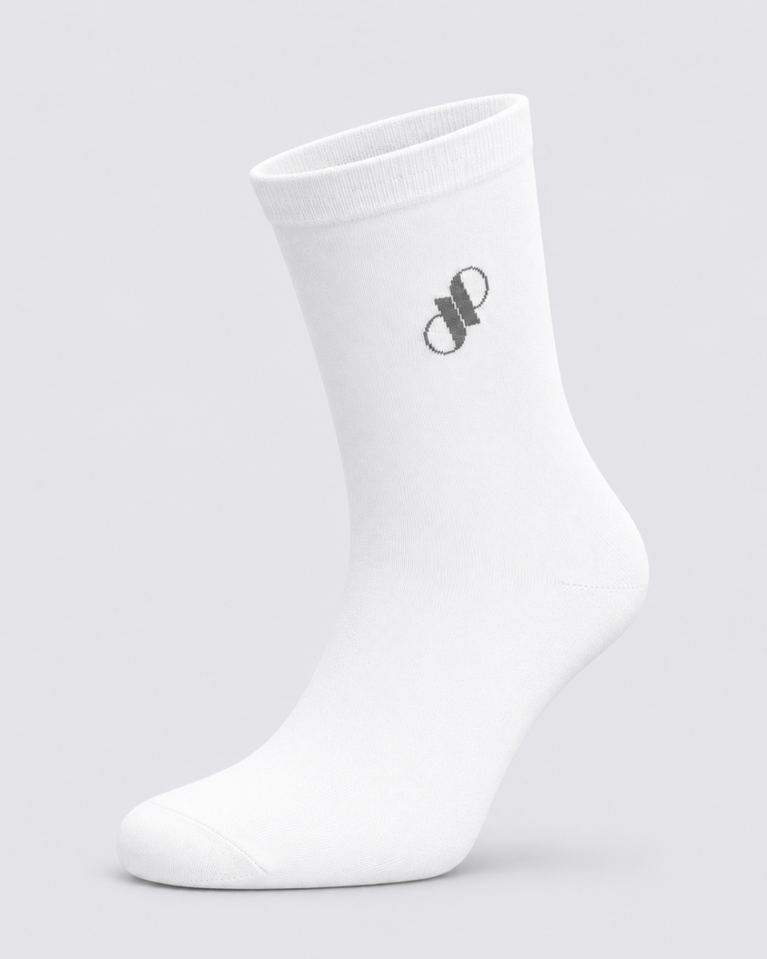 Pure Premium Long Socks In White