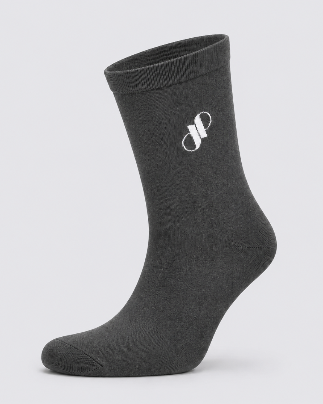 Pure Premium Long Socks In Dark Grey