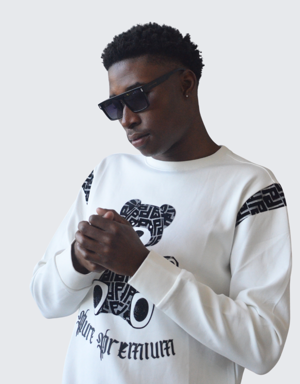 Pure Premium Angela Sweater White