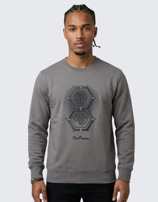Pure Premium Amico Sweater D.Grey