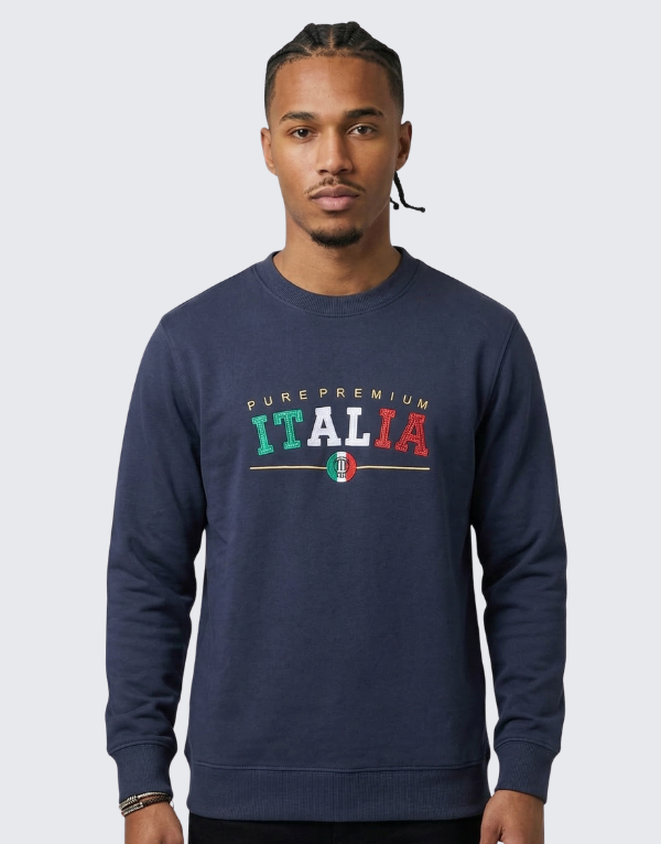 Pure Premium Azzuri-S Sweater Navy