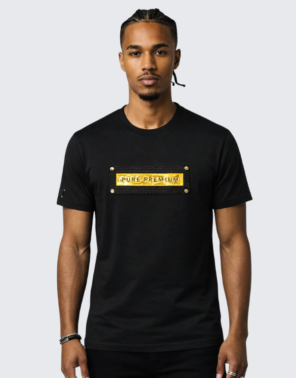 Pure Premium Caputo T-Shirt Black Men