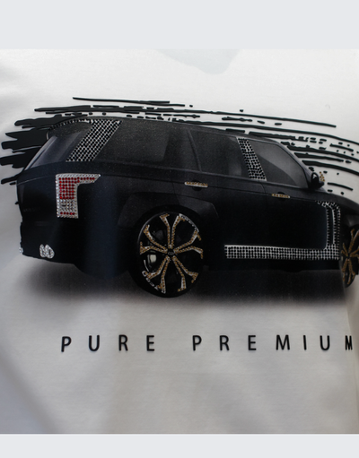 Pure Premium Carro R T-Shirt In White Men