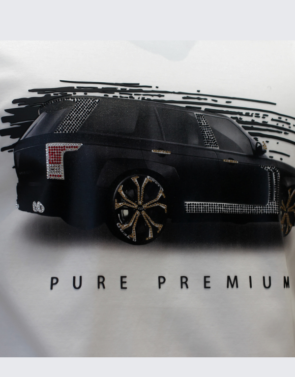 Pure Premium Carro R T-Shirt In White Men