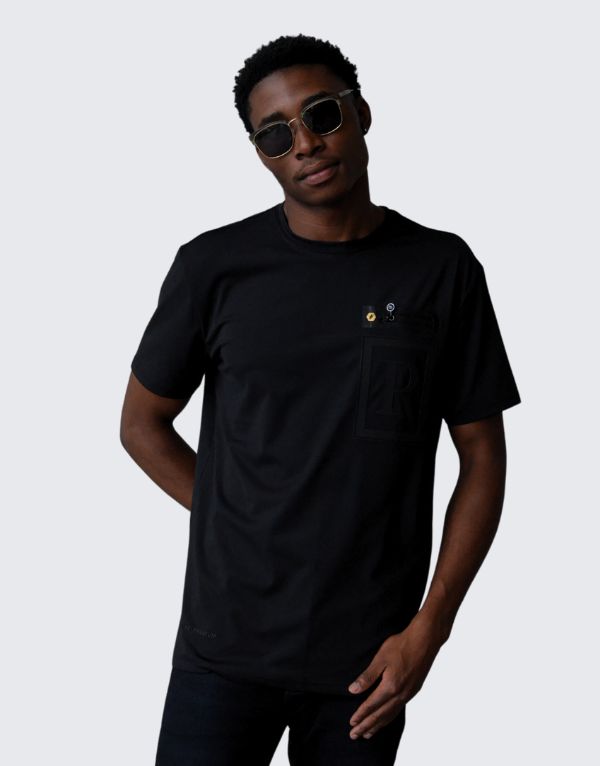 Pure Premium Gubio T-Shirt In Black  Men