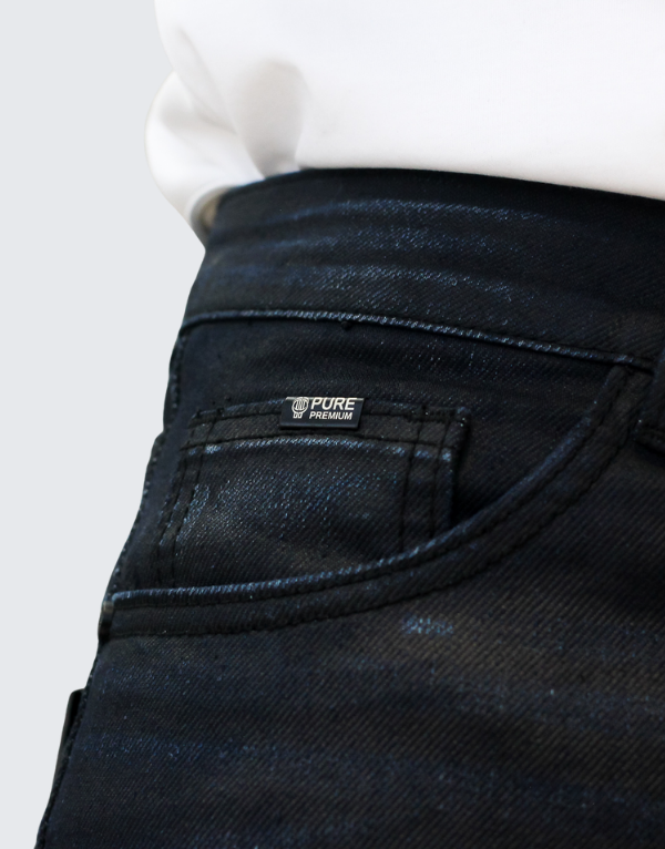 Pure Premium Lorenzo Slim Jeans In Blue Black Men
