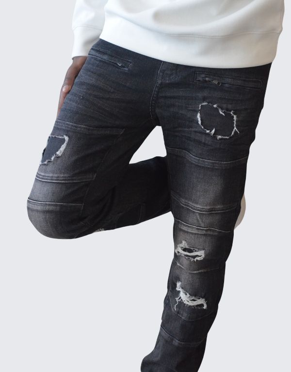 Pure Premium Ravena Jeans In Dark Grey Men