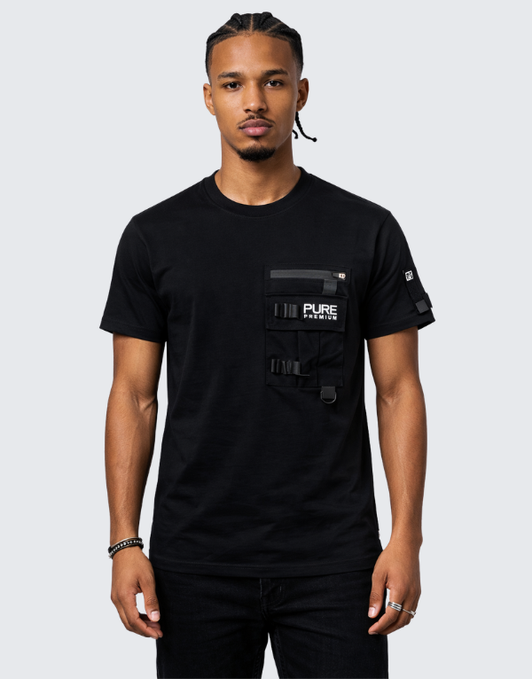 Pure Premium Sanguinetti T-Shirt Black Men