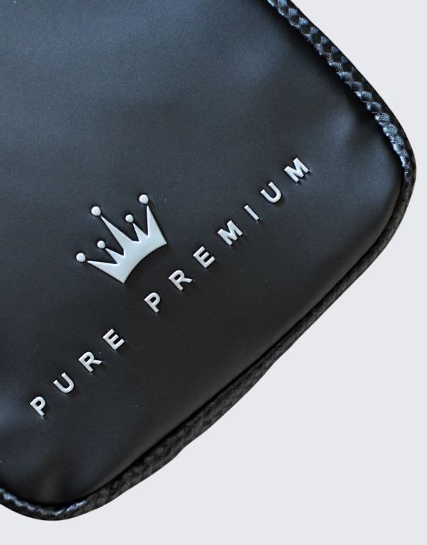 Pure Premium Small Crossbody Bag In Black  Men