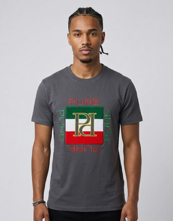 Pure Premium  Spazo T-Shirt Charcoal Men