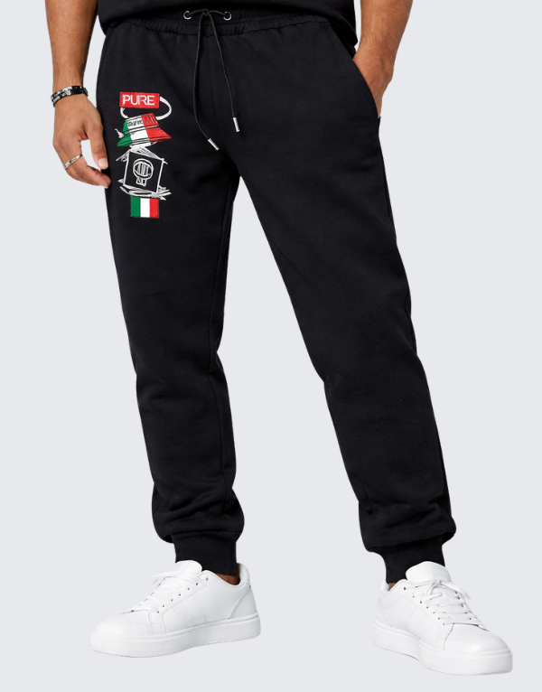 Pure Premium Taviani-Sp Sweatpant Black