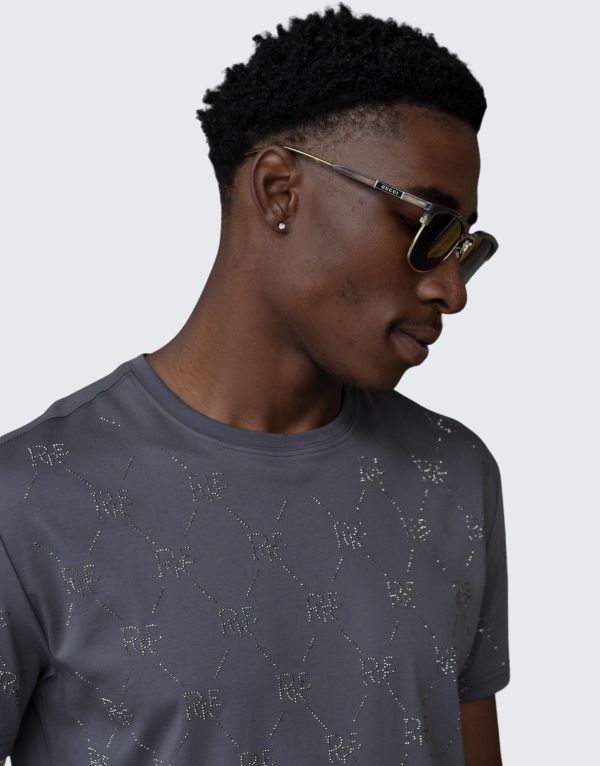 Pure Premium Vega T-Shirt In Grey For Men