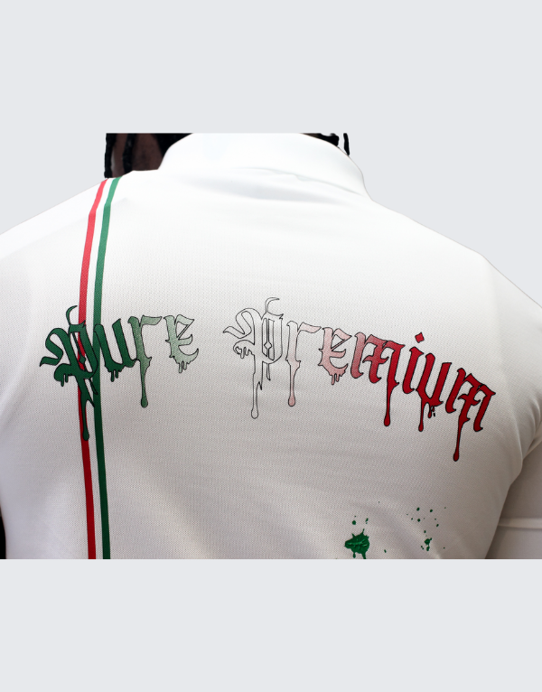 Pure Premium Vichi Golfer T-Shirt In White Men