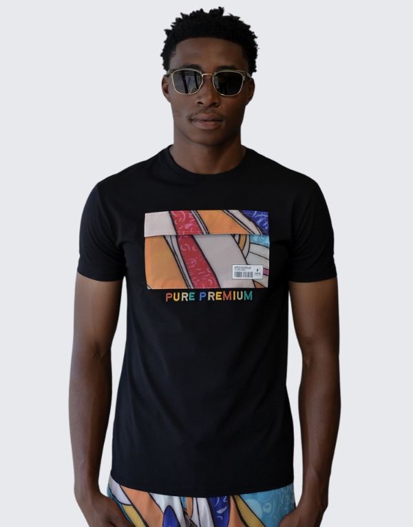 Pure Premium Vincint T-Shirt In Black