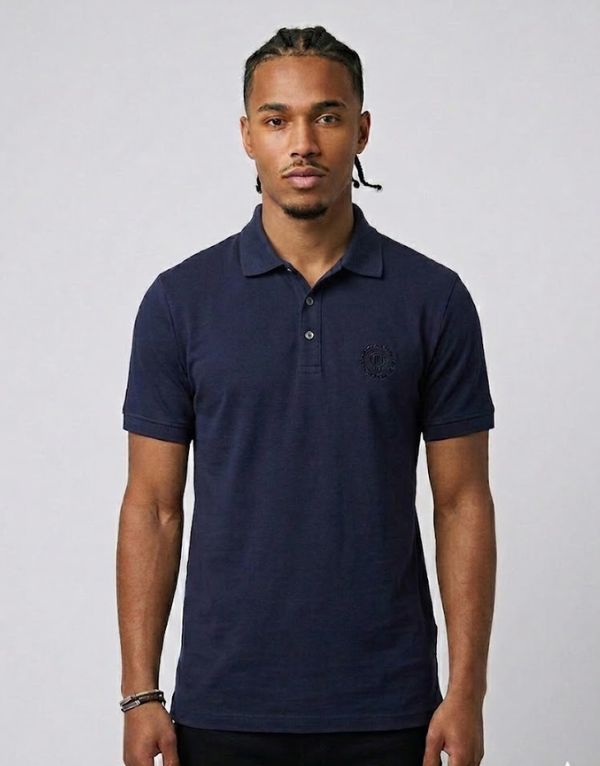 Pure Premium Woods Golfer T-Shirt Navy Men